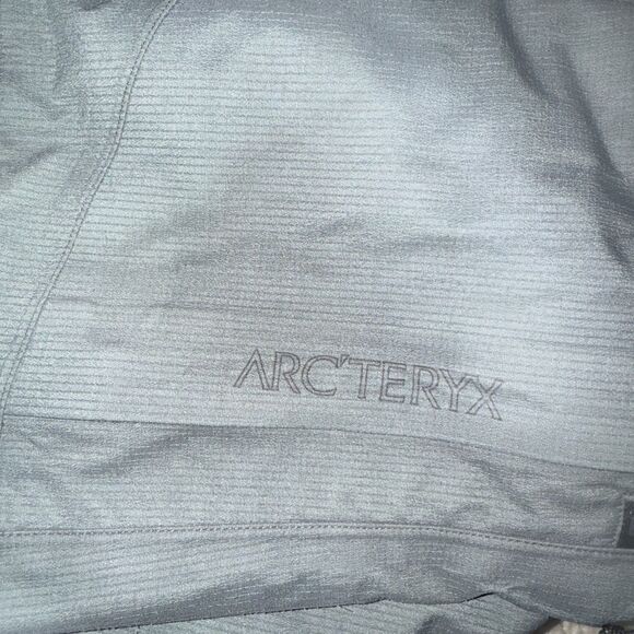 Arc Teryx Rain Shell Jacket Coat Active Hiking Running Womens Gray S - Picture 3 of 12